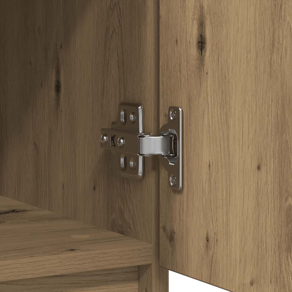 vidaXL Sideboard with Drawer Artisan Oak 71x35x65 cm Engineered Wood