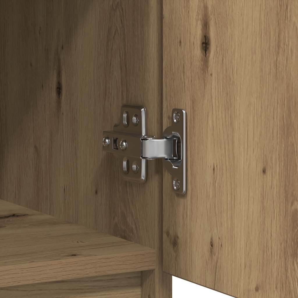 vidaXL Sideboard with Drawers Artisan Oak 71x35x84 cm Engineered Wood