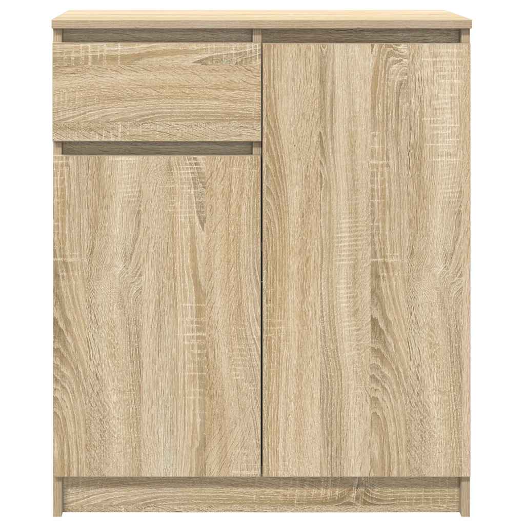 vidaXL Sideboard with Drawer Sonoma Oak 71x35x84 cm Engineered Wood