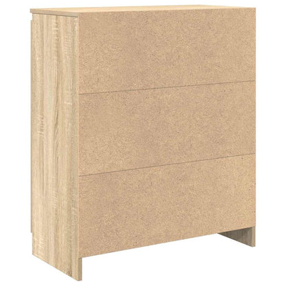 vidaXL Sideboard with Drawer Sonoma Oak 71x35x84 cm Engineered Wood