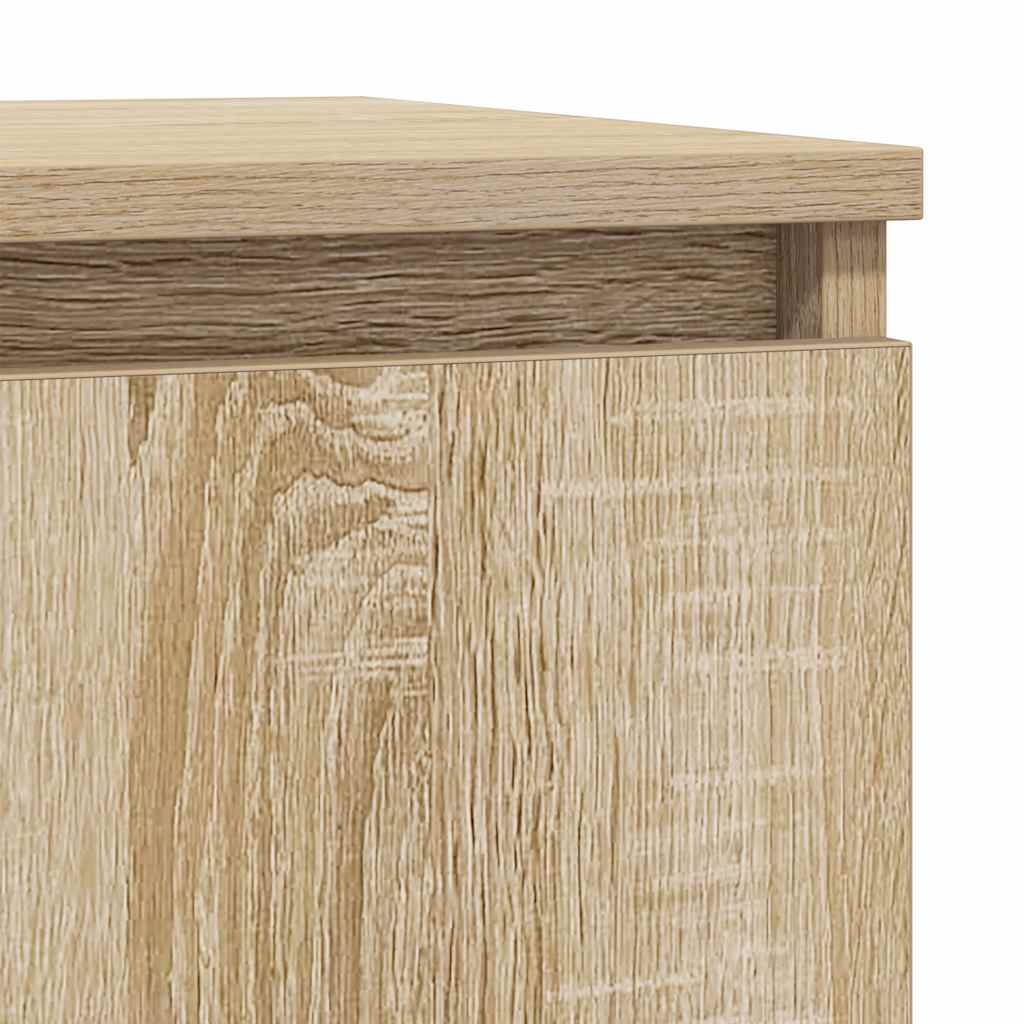 vidaXL Sideboard with Drawer Sonoma Oak 71x35x84 cm Engineered Wood