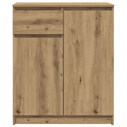 vidaXL Sideboard with Drawer Artisan Oak 71x35x84 cm Engineered Wood