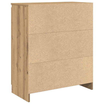 vidaXL Sideboard with Drawer Artisan Oak 71x35x84 cm Engineered Wood