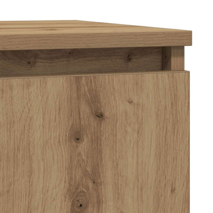 vidaXL Sideboard with Drawer Artisan Oak 71x35x84 cm Engineered Wood