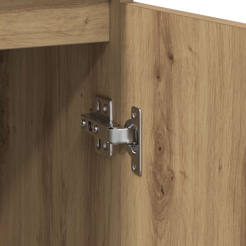 vidaXL Sideboard with Drawer Artisan Oak 71x35x84 cm Engineered Wood