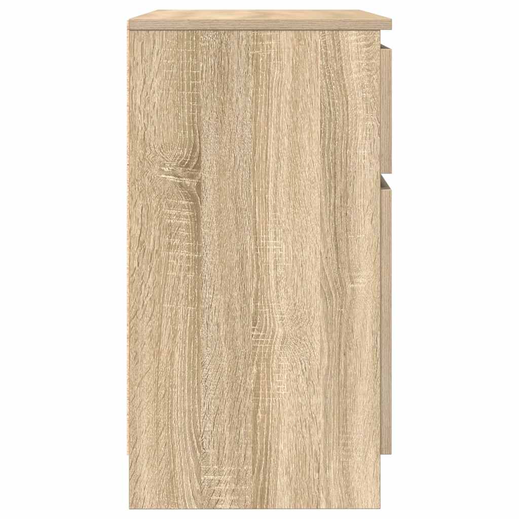 vidaXL Sideboard with Drawer Sonoma Oak 71x35x65 cm Engineered Wood