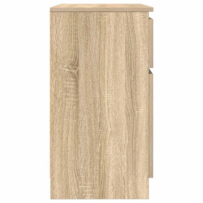 vidaXL Sideboard with Drawer Sonoma Oak 71x35x65 cm Engineered Wood