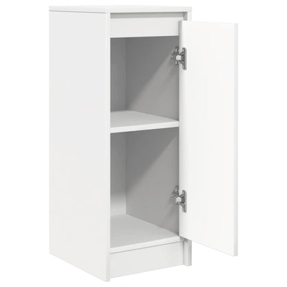 vidaXL Sideboard White 29.5x34x76 cm Engineered Wood