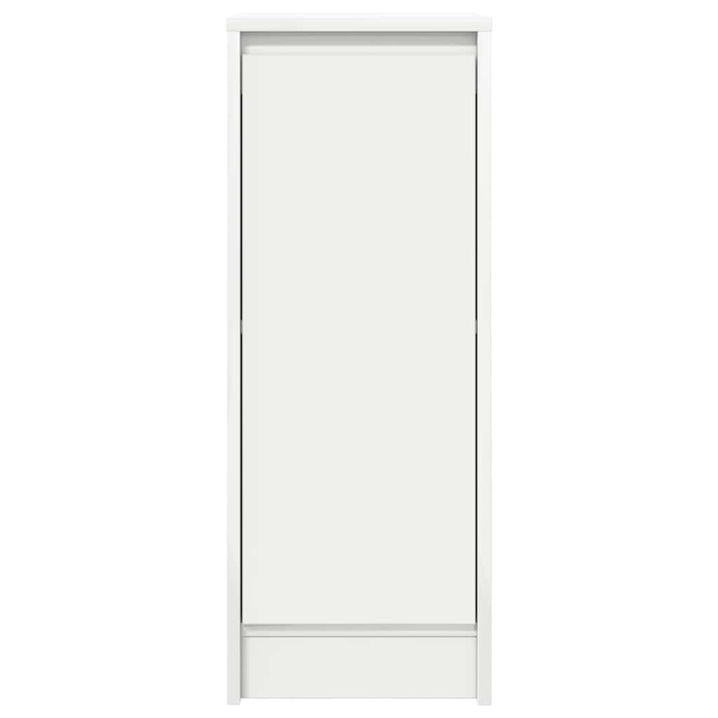 vidaXL Sideboard White 29.5x34x76 cm Engineered Wood