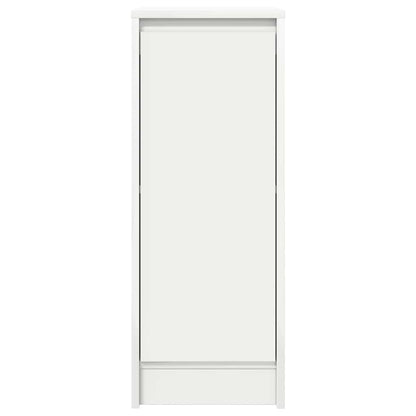 vidaXL Sideboard White 29.5x34x76 cm Engineered Wood