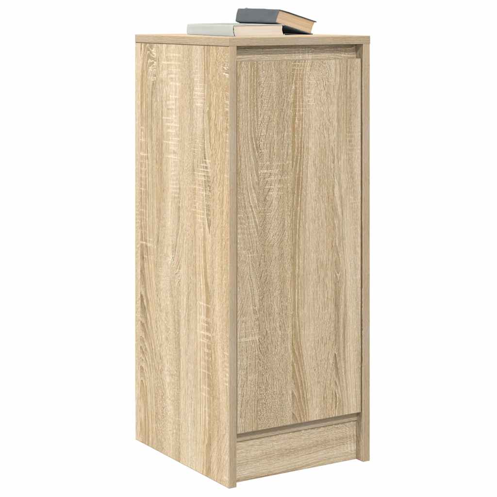 vidaXL Sideboard Sonoma Oak 29.5x34x76 cm Engineered Wood