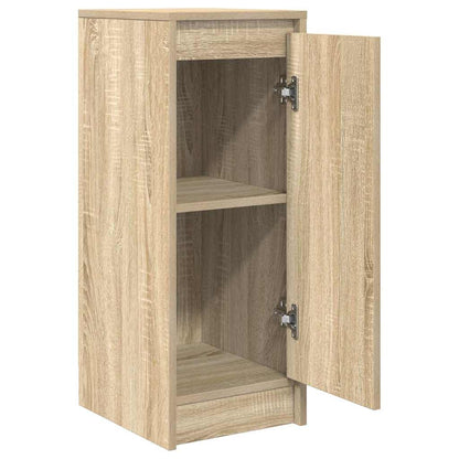 vidaXL Sideboard Sonoma Oak 29.5x34x76 cm Engineered Wood