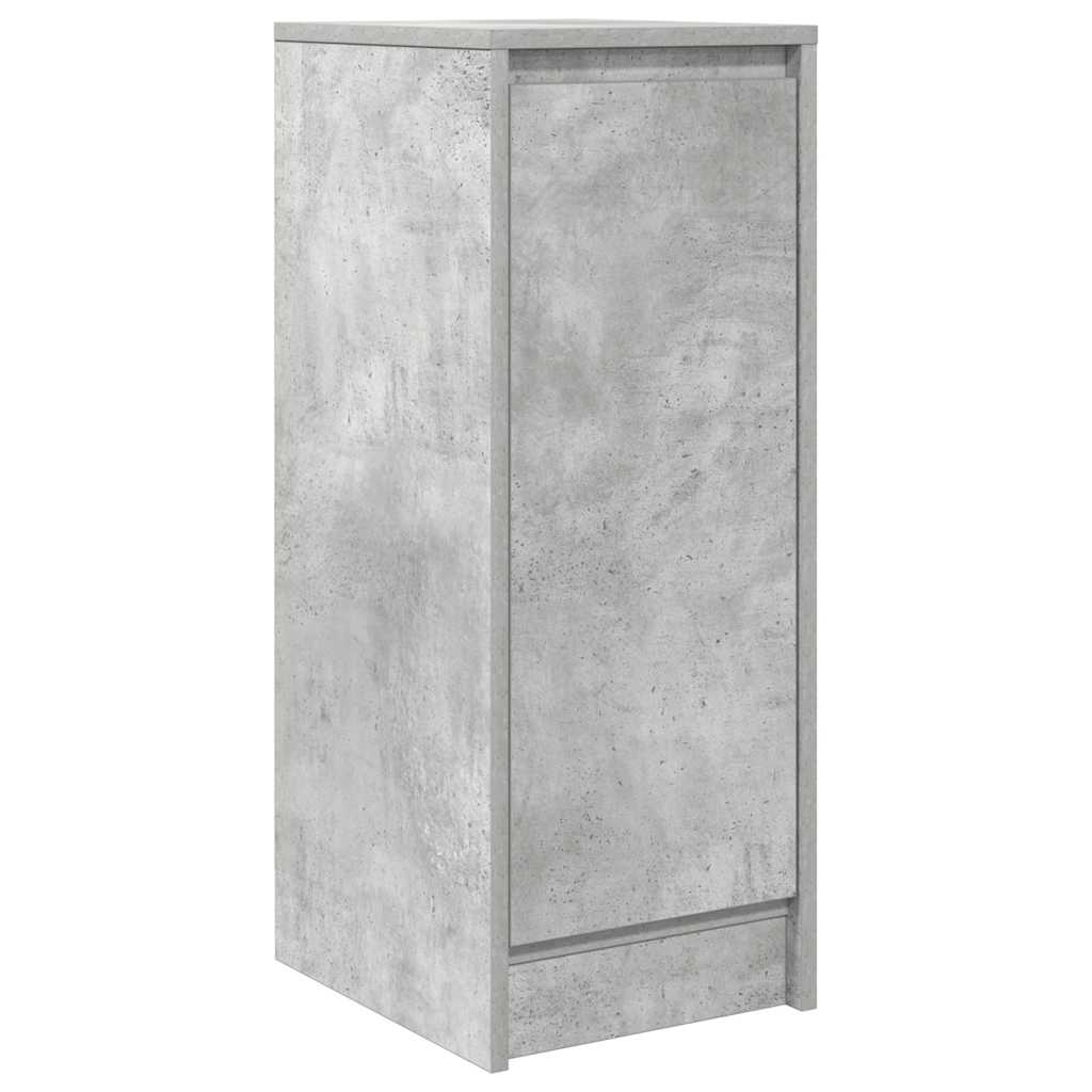 vidaXL Sideboard Concrete Grey 29.5x34x76 cm Engineered Wood