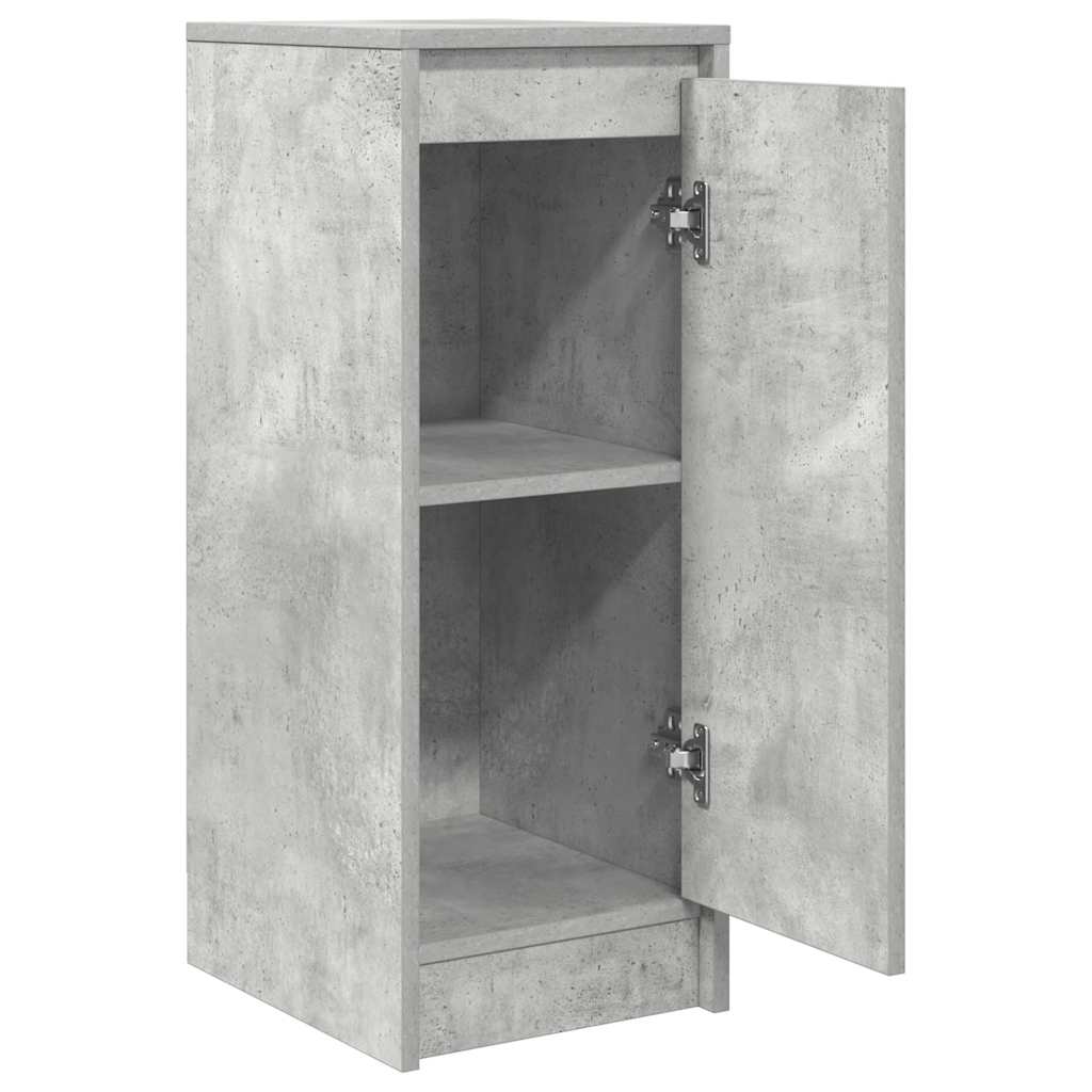 vidaXL Sideboard Concrete Grey 29.5x34x76 cm Engineered Wood