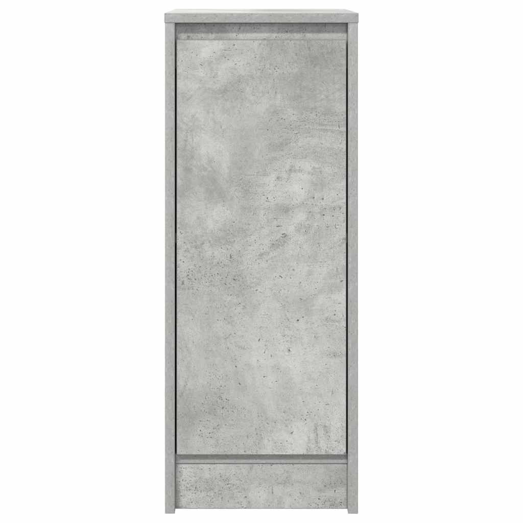 vidaXL Sideboard Concrete Grey 29.5x34x76 cm Engineered Wood