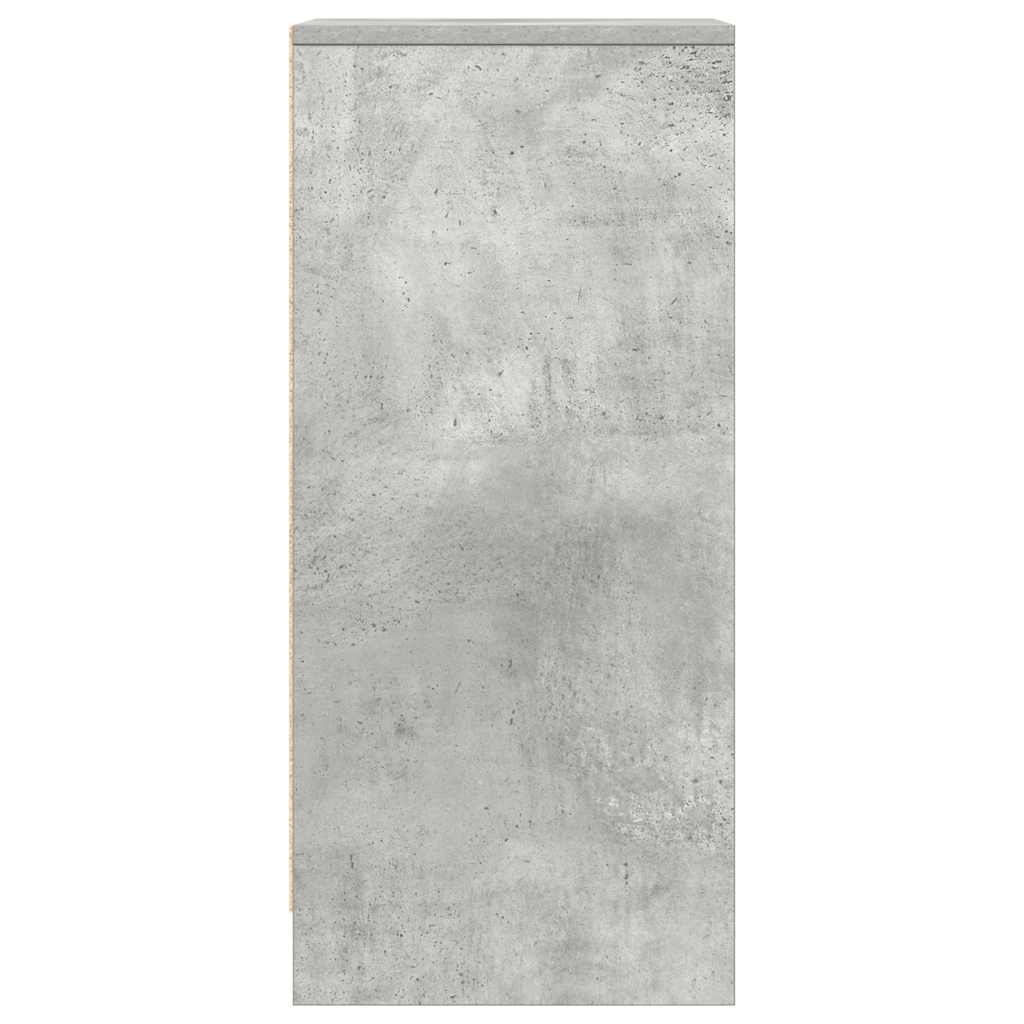 vidaXL Sideboard Concrete Grey 29.5x34x76 cm Engineered Wood