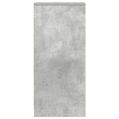 vidaXL Sideboard Concrete Grey 29.5x34x76 cm Engineered Wood