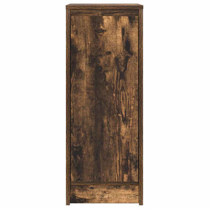 vidaXL Sideboard Smoked Oak 29.5x34x76 cm Engineered Wood