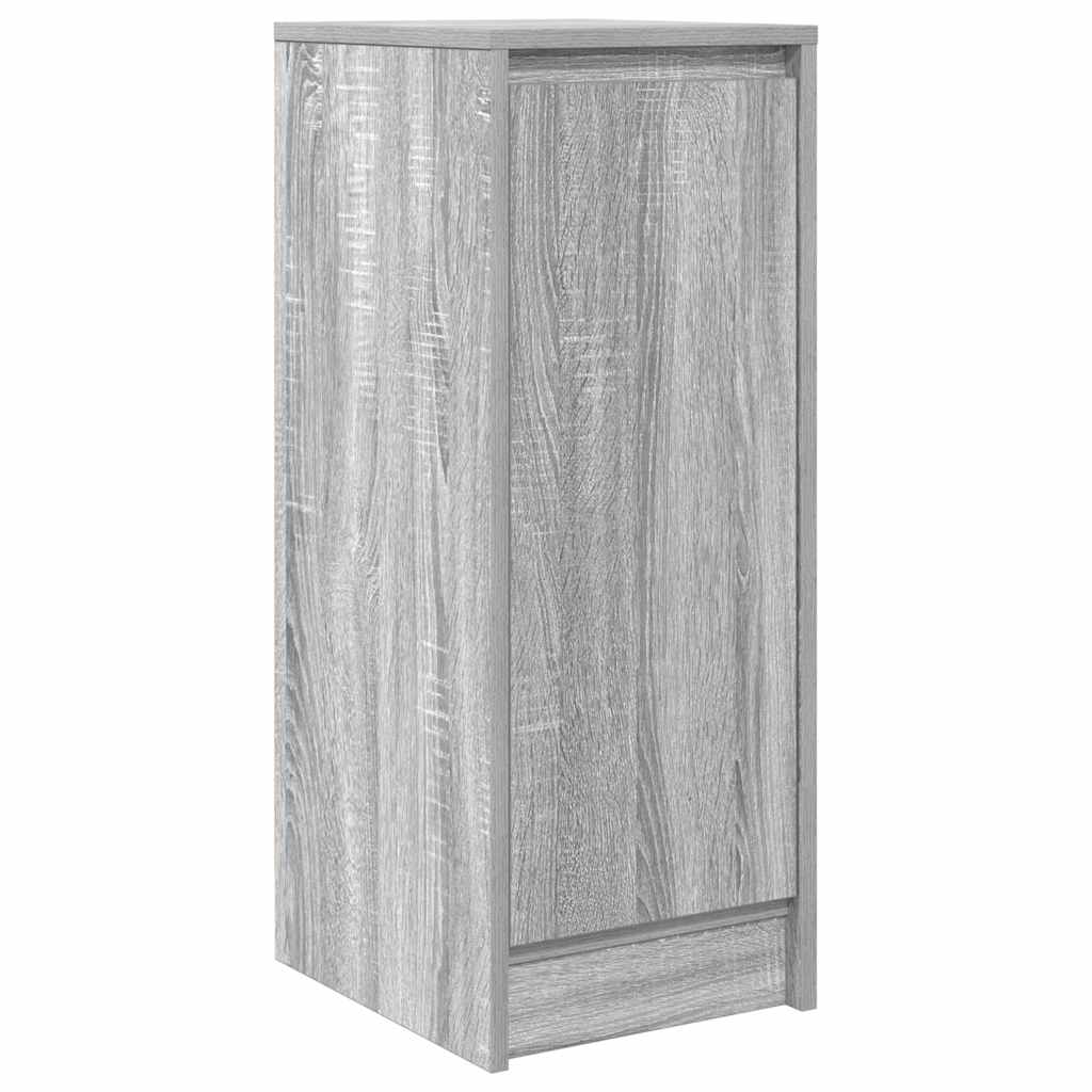 vidaXL Sideboard Grey Sonoma 29.5x34x76 cm Engineered Wood
