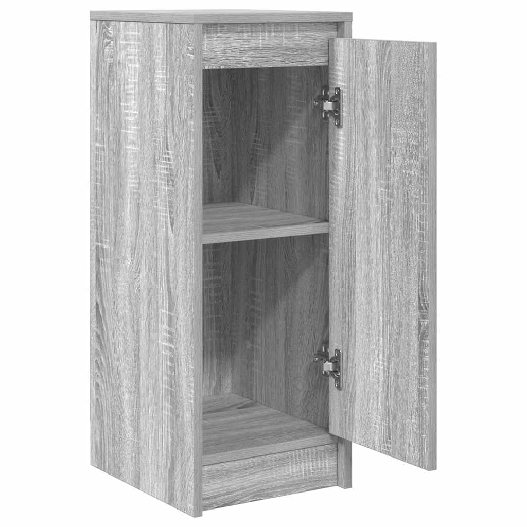 vidaXL Sideboard Grey Sonoma 29.5x34x76 cm Engineered Wood