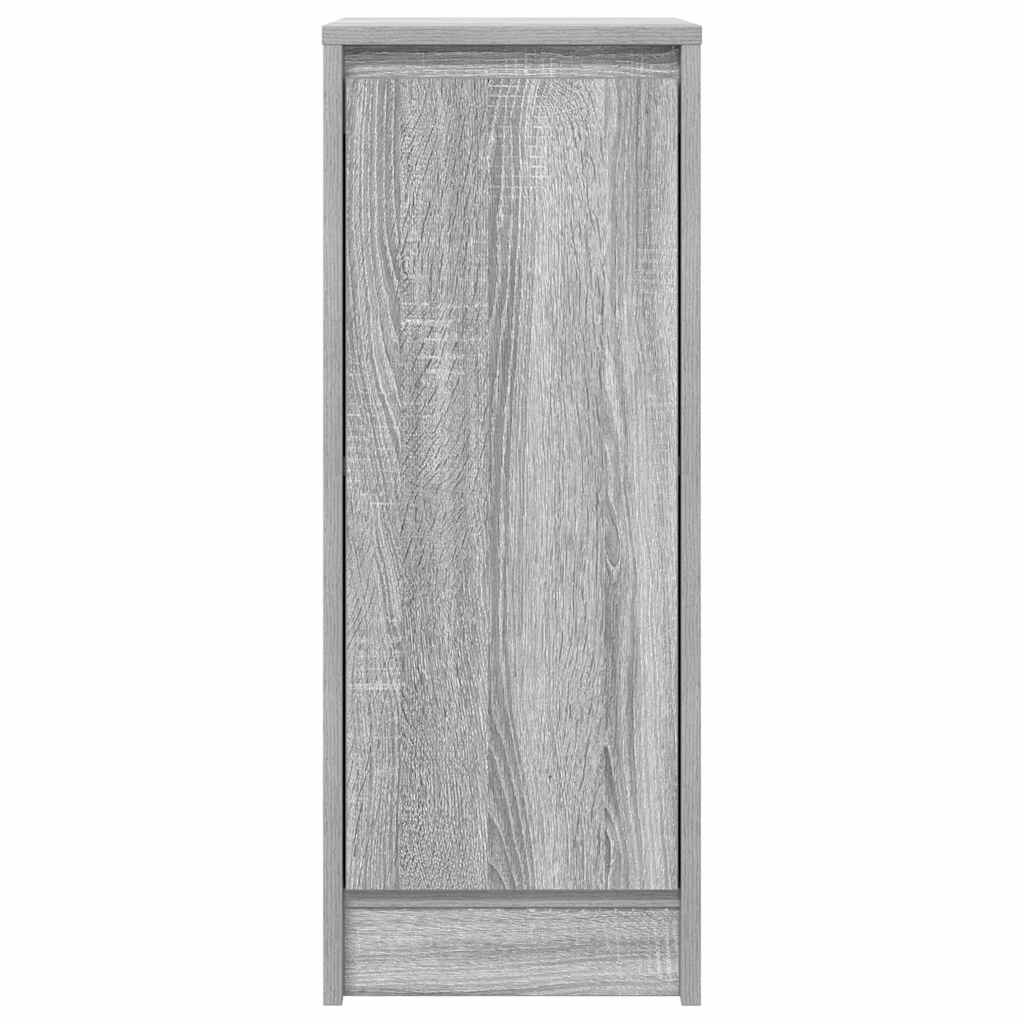 vidaXL Sideboard Grey Sonoma 29.5x34x76 cm Engineered Wood