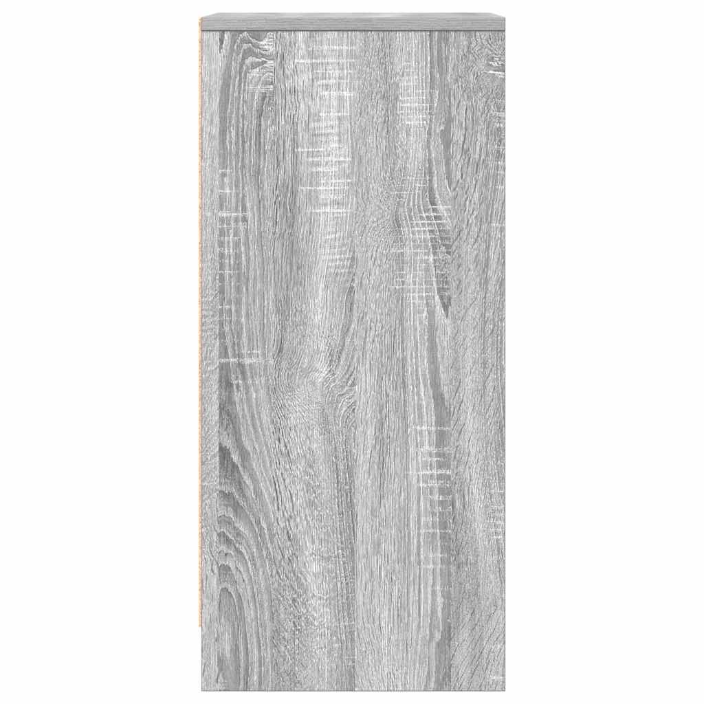 vidaXL Sideboard Grey Sonoma 29.5x34x76 cm Engineered Wood