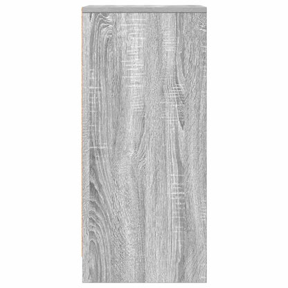 vidaXL Sideboard Grey Sonoma 29.5x34x76 cm Engineered Wood