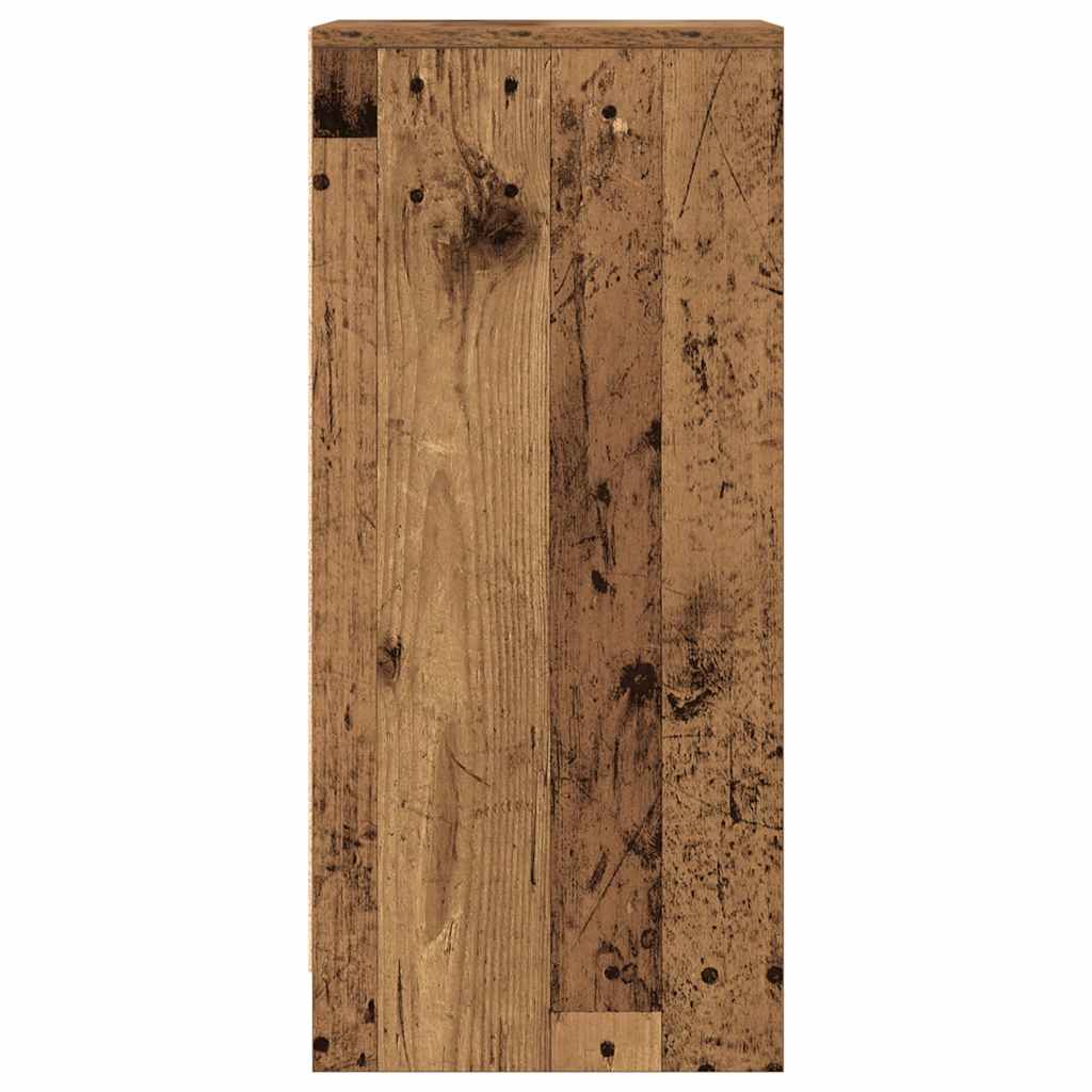 vidaXL Sideboard Old Wood 29.5x34x76 cm Engineered Wood