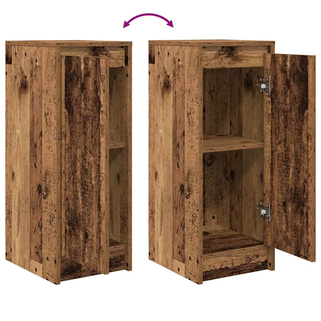 vidaXL Sideboard Old Wood 29.5x34x76 cm Engineered Wood
