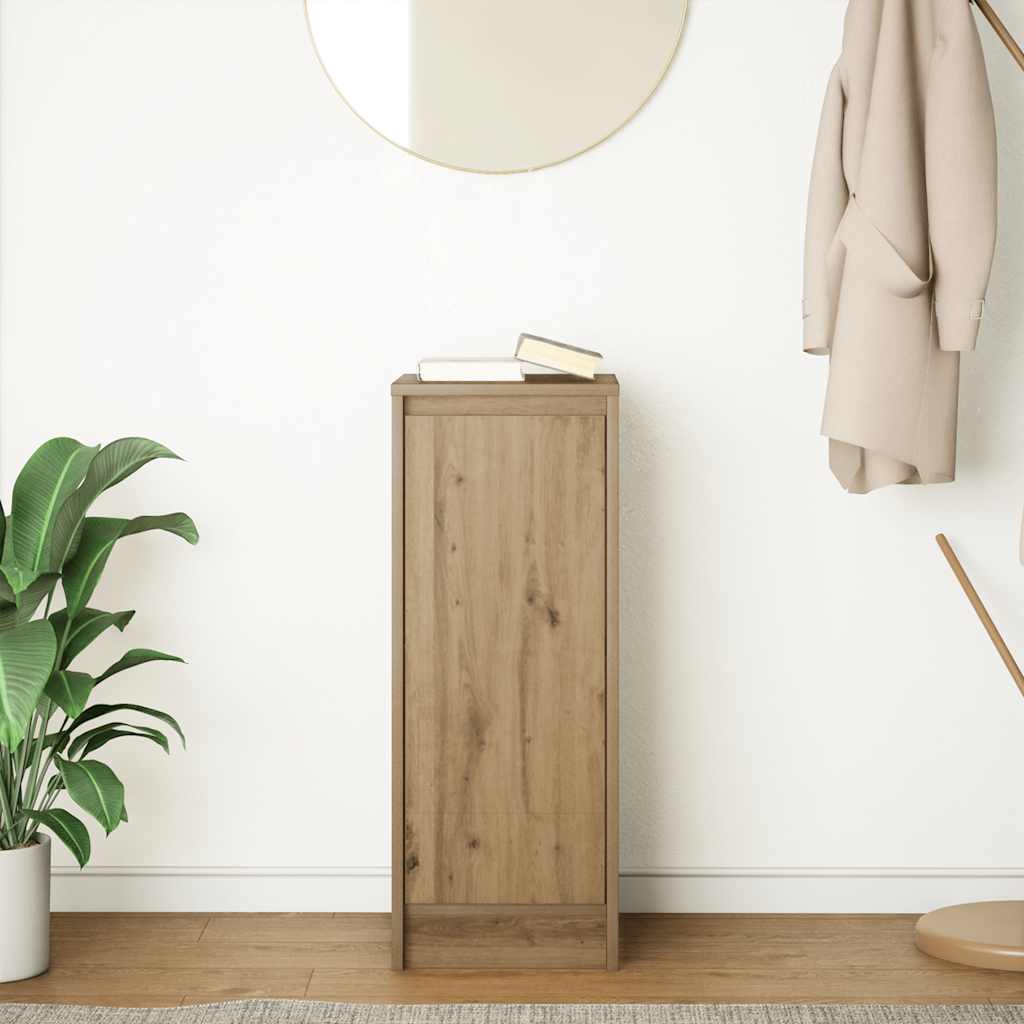 vidaXL Sideboard Artisan Oak 29.5x34x76 cm Engineered Wood