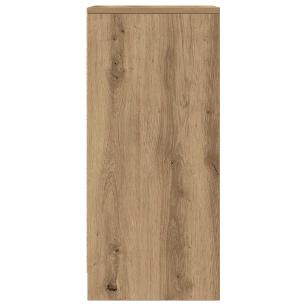 vidaXL Sideboard Artisan Oak 29.5x34x76 cm Engineered Wood