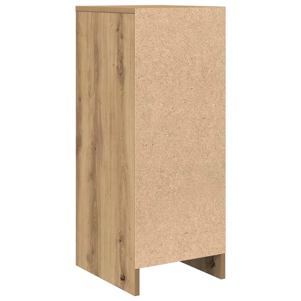 vidaXL Sideboard Artisan Oak 29.5x34x76 cm Engineered Wood