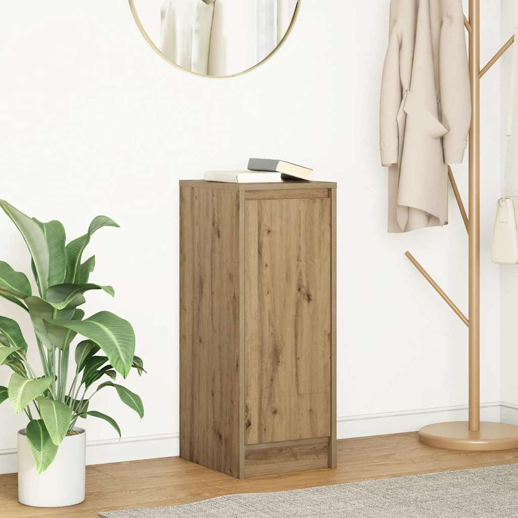 vidaXL Sideboard Artisan Oak 29.5x34x76 cm Engineered Wood