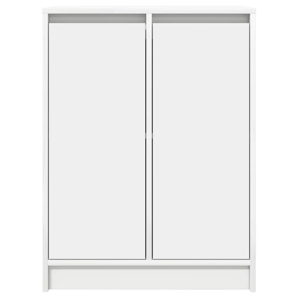 vidaXL Sideboard White 57x34x76 cm Engineered Wood