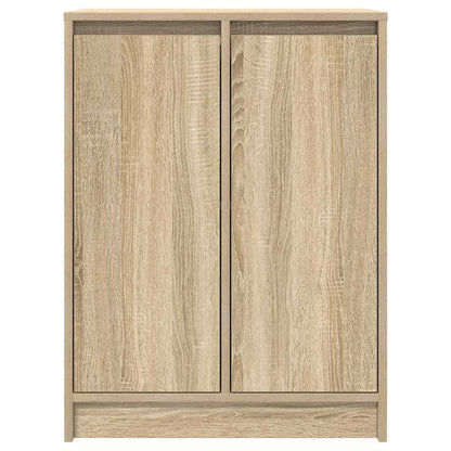 vidaXL Sideboard Sonoma Oak 57x34x76 cm Engineered Wood