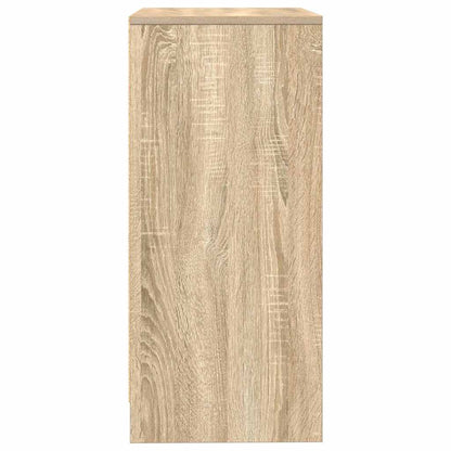 vidaXL Sideboard Sonoma Oak 57x34x76 cm Engineered Wood