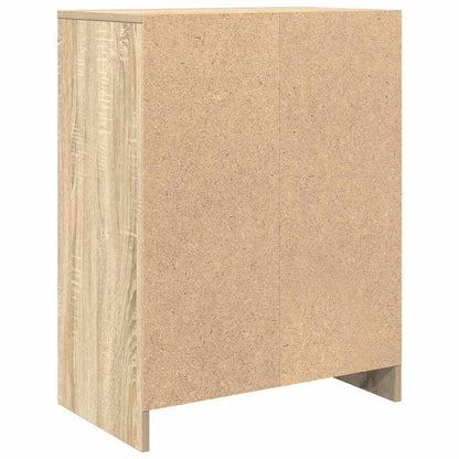 vidaXL Sideboard Sonoma Oak 57x34x76 cm Engineered Wood