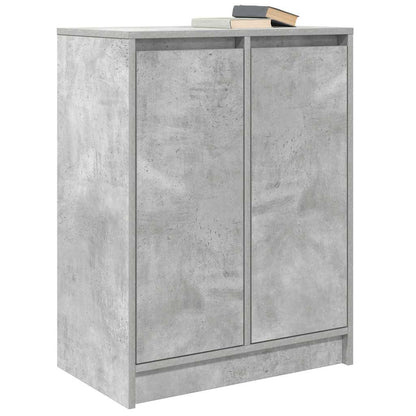 vidaXL Sideboard Concrete Grey 57x34x76 cm Engineered Wood