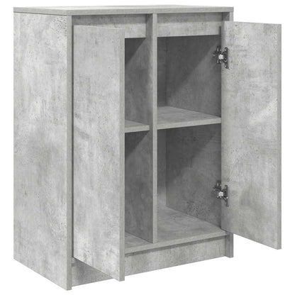 vidaXL Sideboard Concrete Grey 57x34x76 cm Engineered Wood