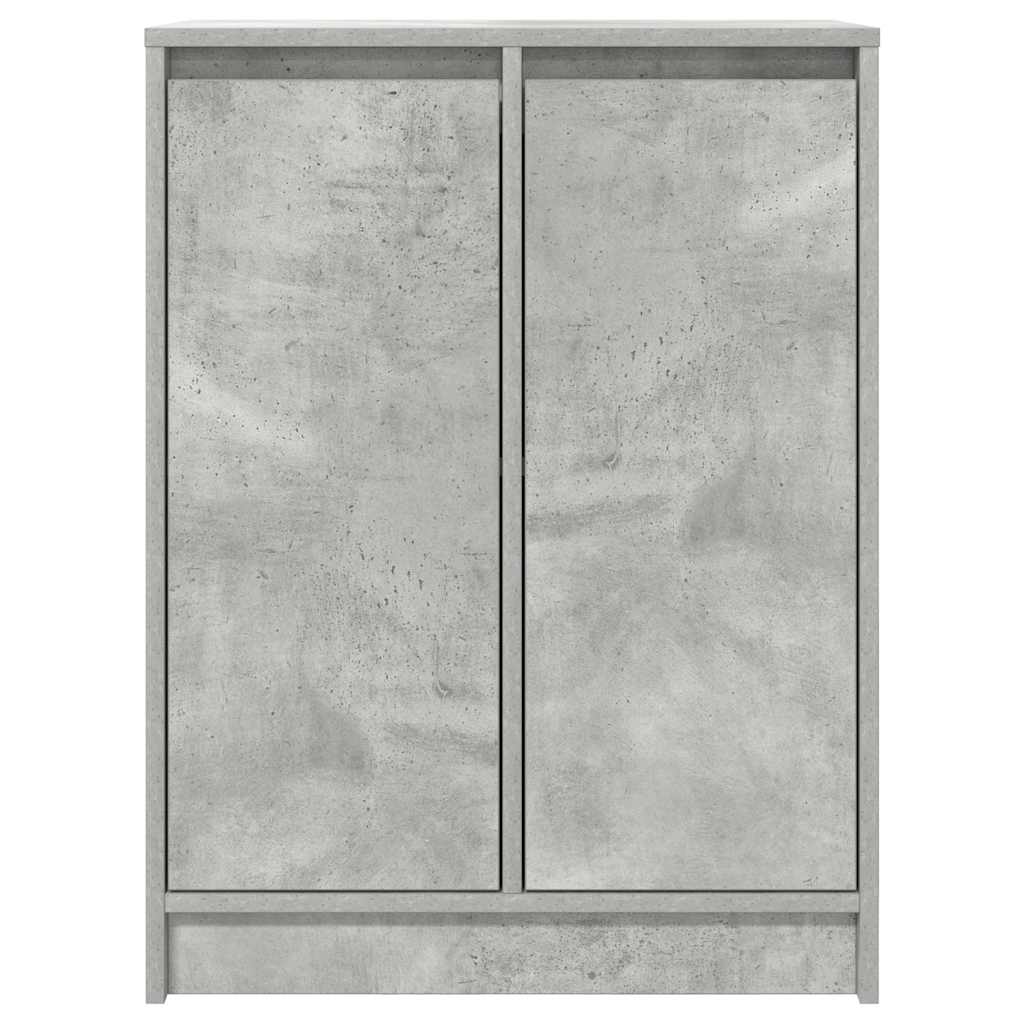 vidaXL Sideboard Concrete Grey 57x34x76 cm Engineered Wood