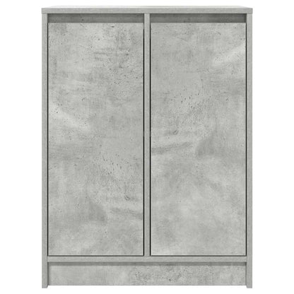 vidaXL Sideboard Concrete Grey 57x34x76 cm Engineered Wood