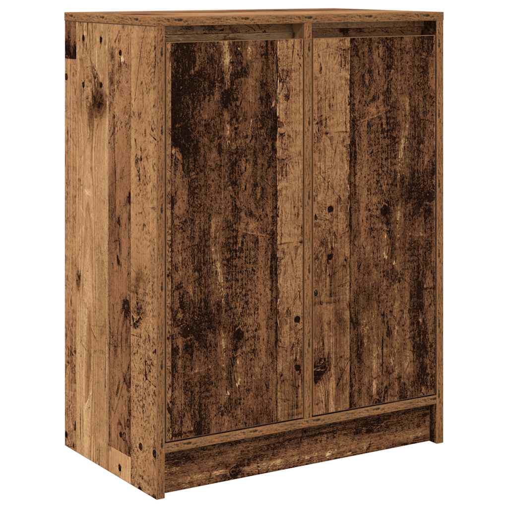 vidaXL Sideboard Old Wood 57x34x76 cm Engineered Wood