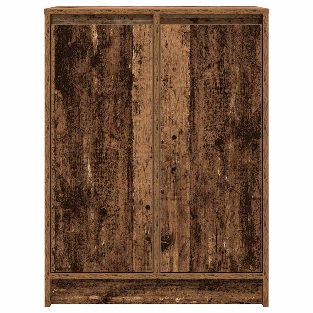 vidaXL Sideboard Old Wood 57x34x76 cm Engineered Wood