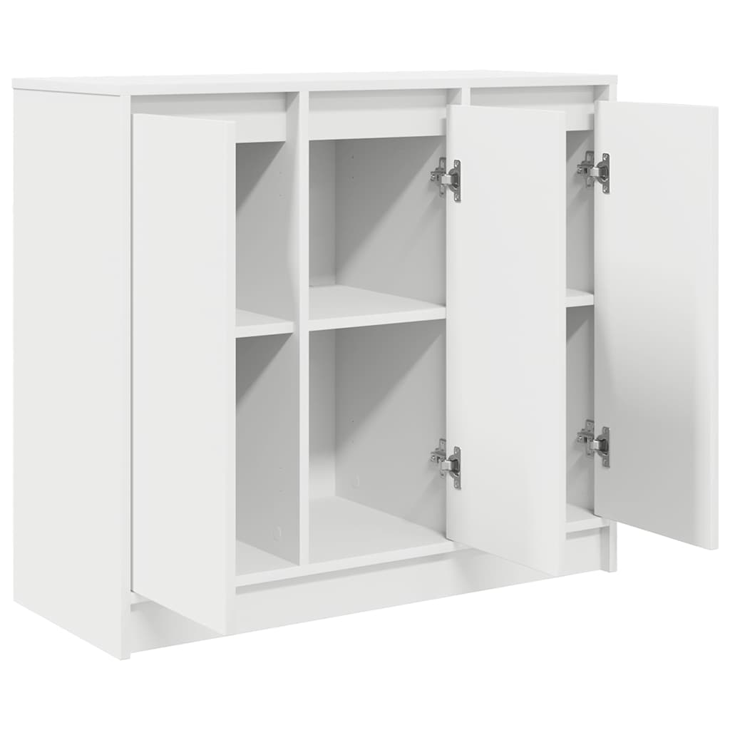 vidaXL Sideboard White 85x34x76 cm Engineered Wood
