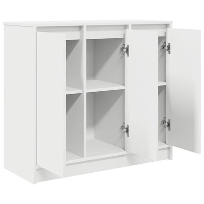 vidaXL Sideboard White 85x34x76 cm Engineered Wood