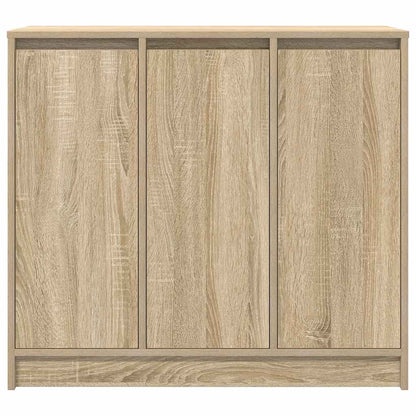 vidaXL Sideboard Sonoma Oak 85x34x76 cm Engineered Wood