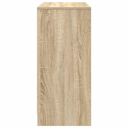 vidaXL Sideboard Sonoma Oak 85x34x76 cm Engineered Wood