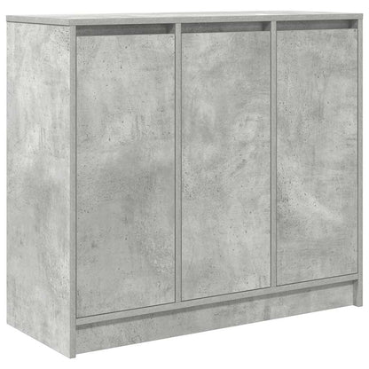 vidaXL Sideboard Concrete Grey 85x34x76 cm Engineered Wood