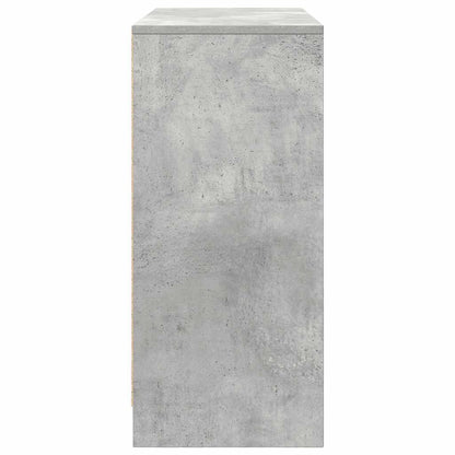 vidaXL Sideboard Concrete Grey 85x34x76 cm Engineered Wood