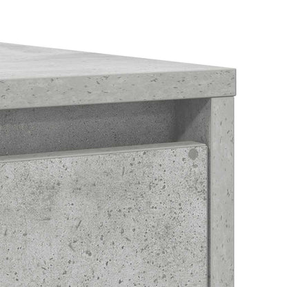 vidaXL Sideboard Concrete Grey 85x34x76 cm Engineered Wood